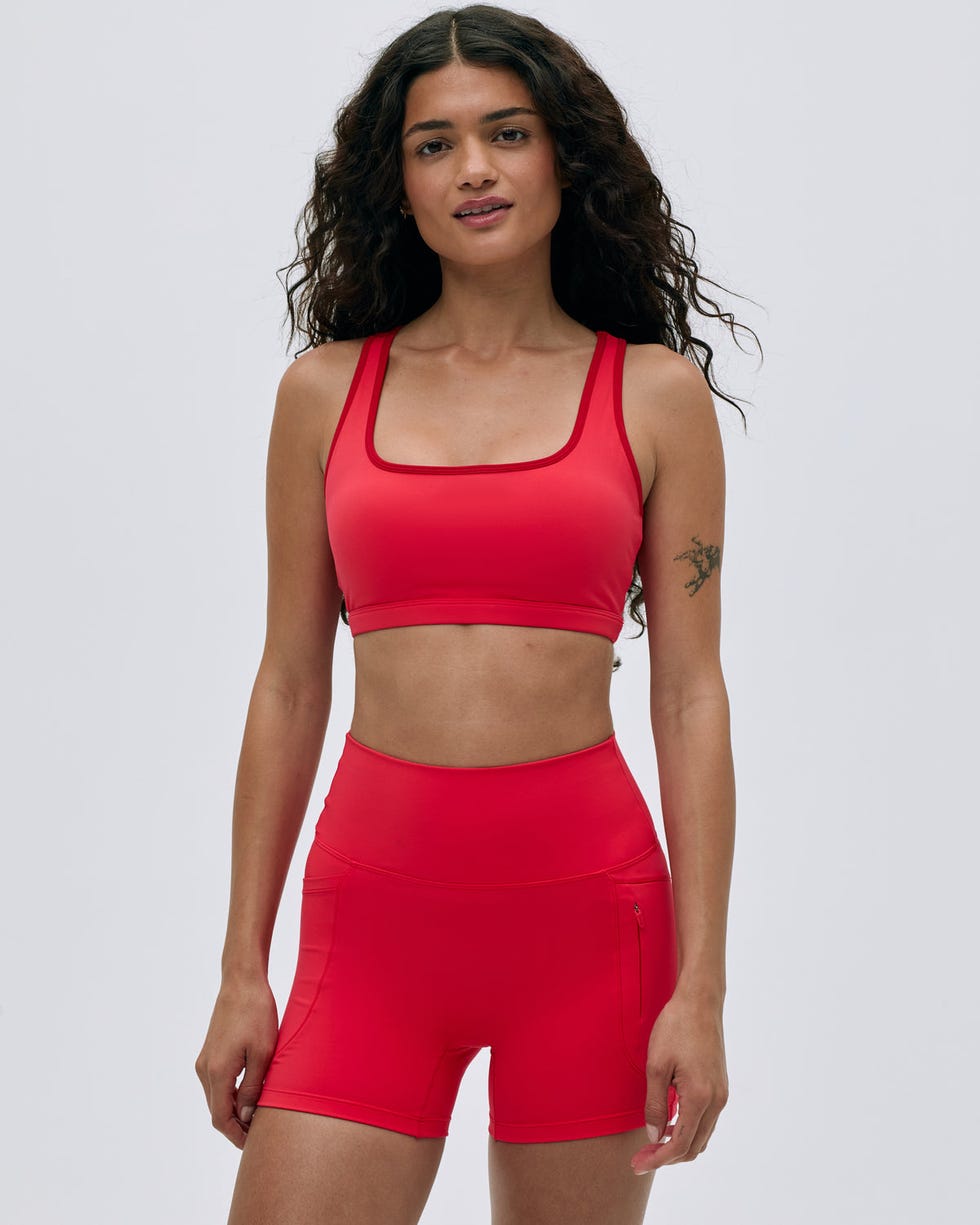 Ultimate Racer Back Piping Bra