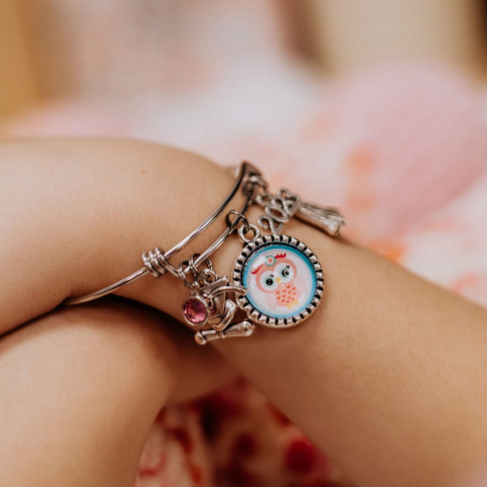 Graduation Bangle Bracelet