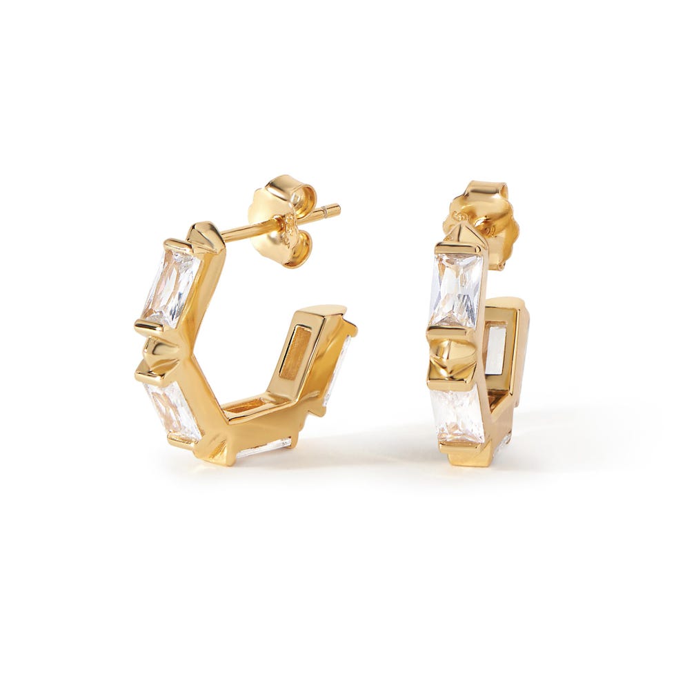 Ora Ana Claire Huggie Hoops