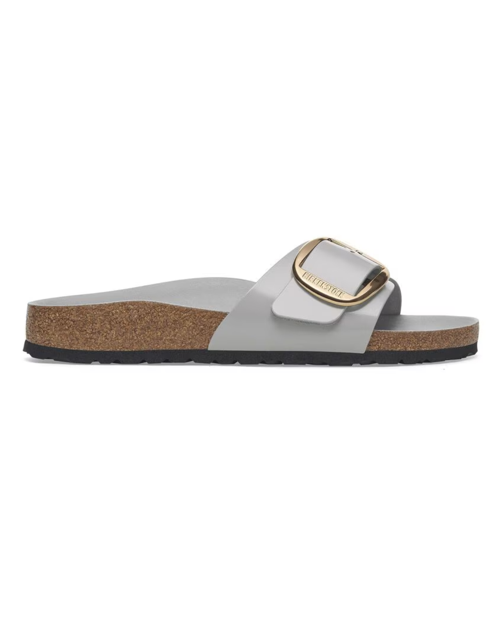 Madrid Big Buckle High Shine Sandals