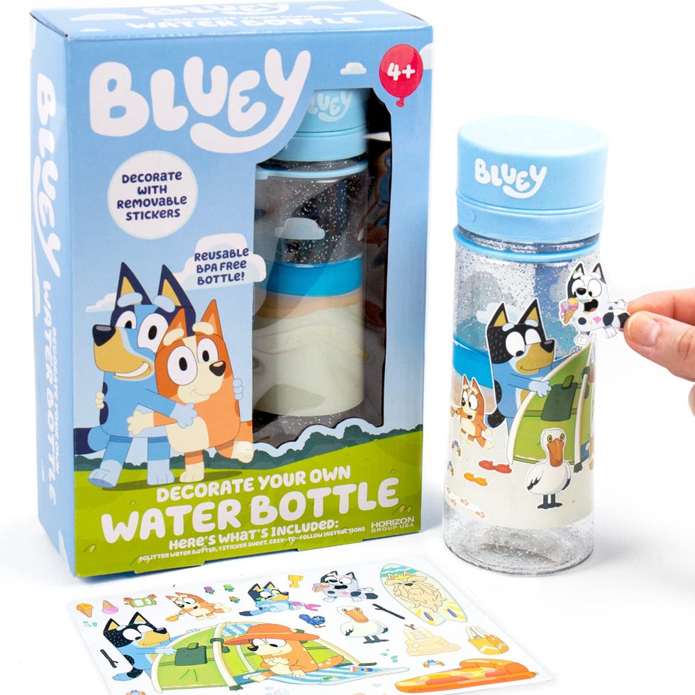 Bluey Decorate Your Own Water Bottle