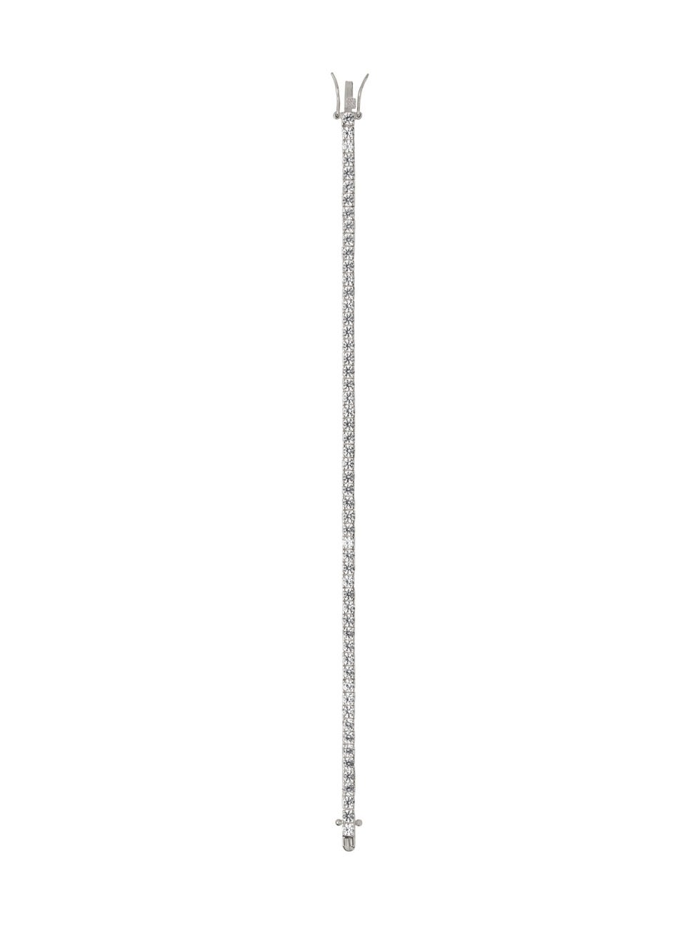 Kate 3mm Lab White Sapphire Rivière Bracelet