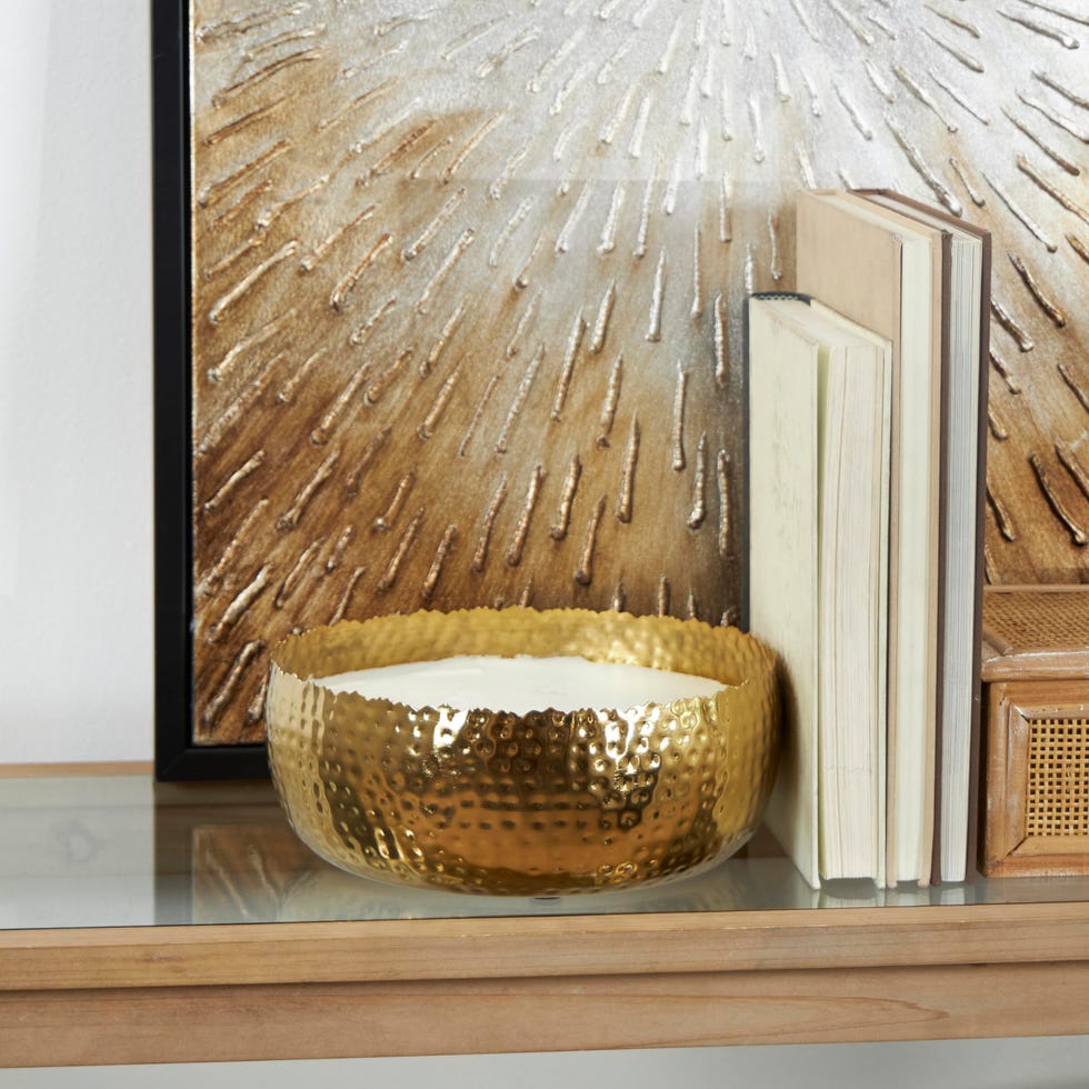 90 oz Metal Decorative Candle 
