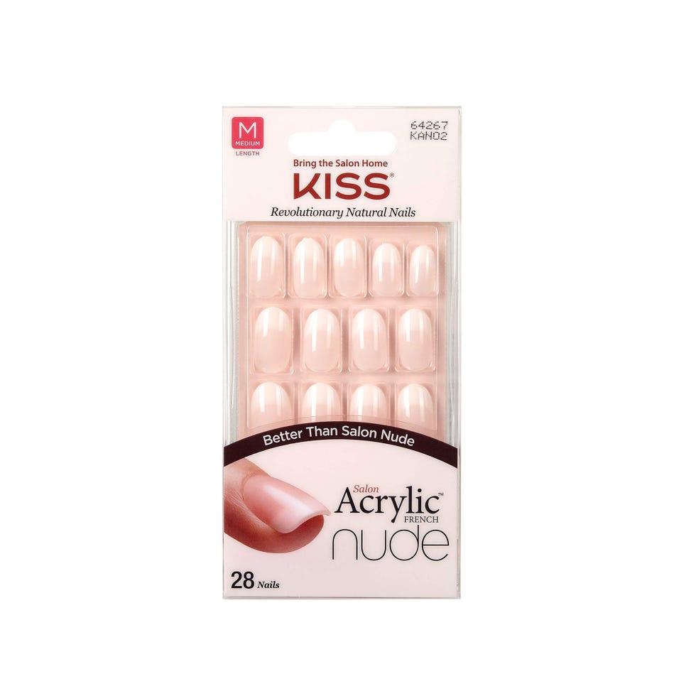 Acrylic Nude French Press-On Nails Kit
