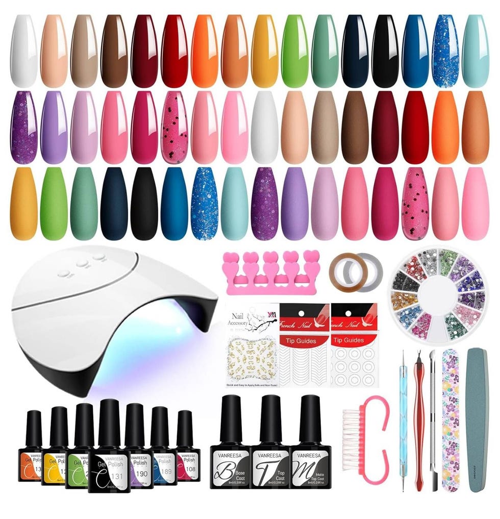 Kit completo de manicura semipermanente Vanreesa