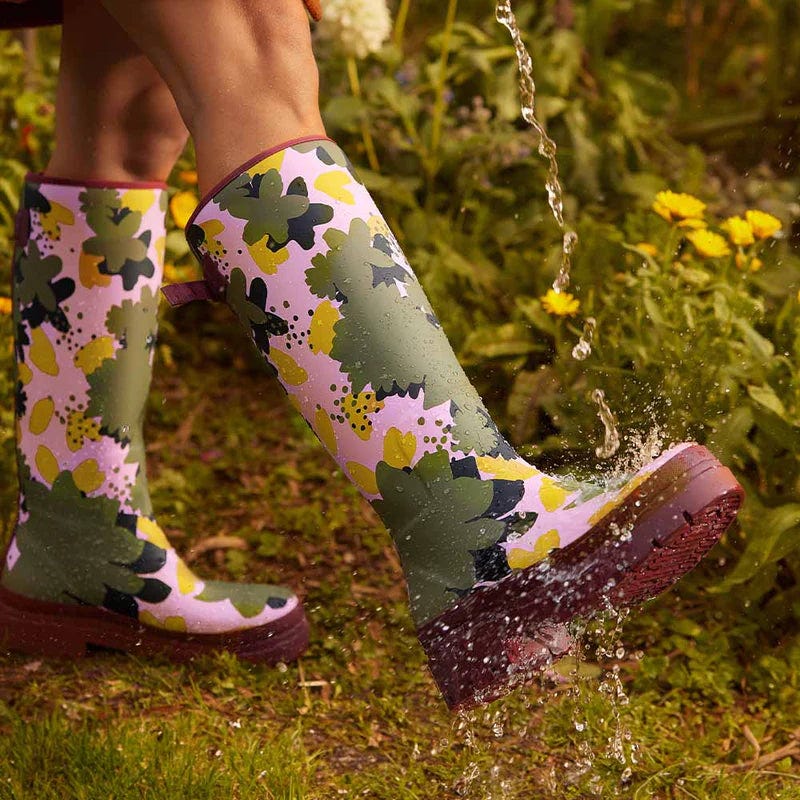 Fergie Tall Wellington Boot in Golden Hour Dawn