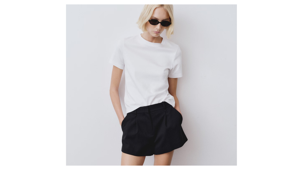 Mango White T -shirt 