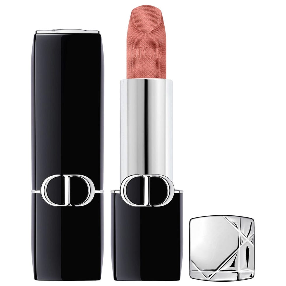 Rouge Dior Refillable Lipstick in Nude Look (mixed with Nude Gown)