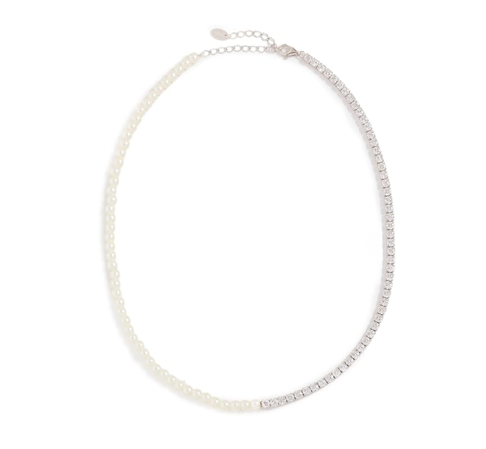 Теннисное ожерелье Camile Pearl