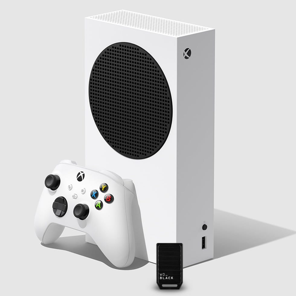 Xbox Series S con tarjeta de expansión
