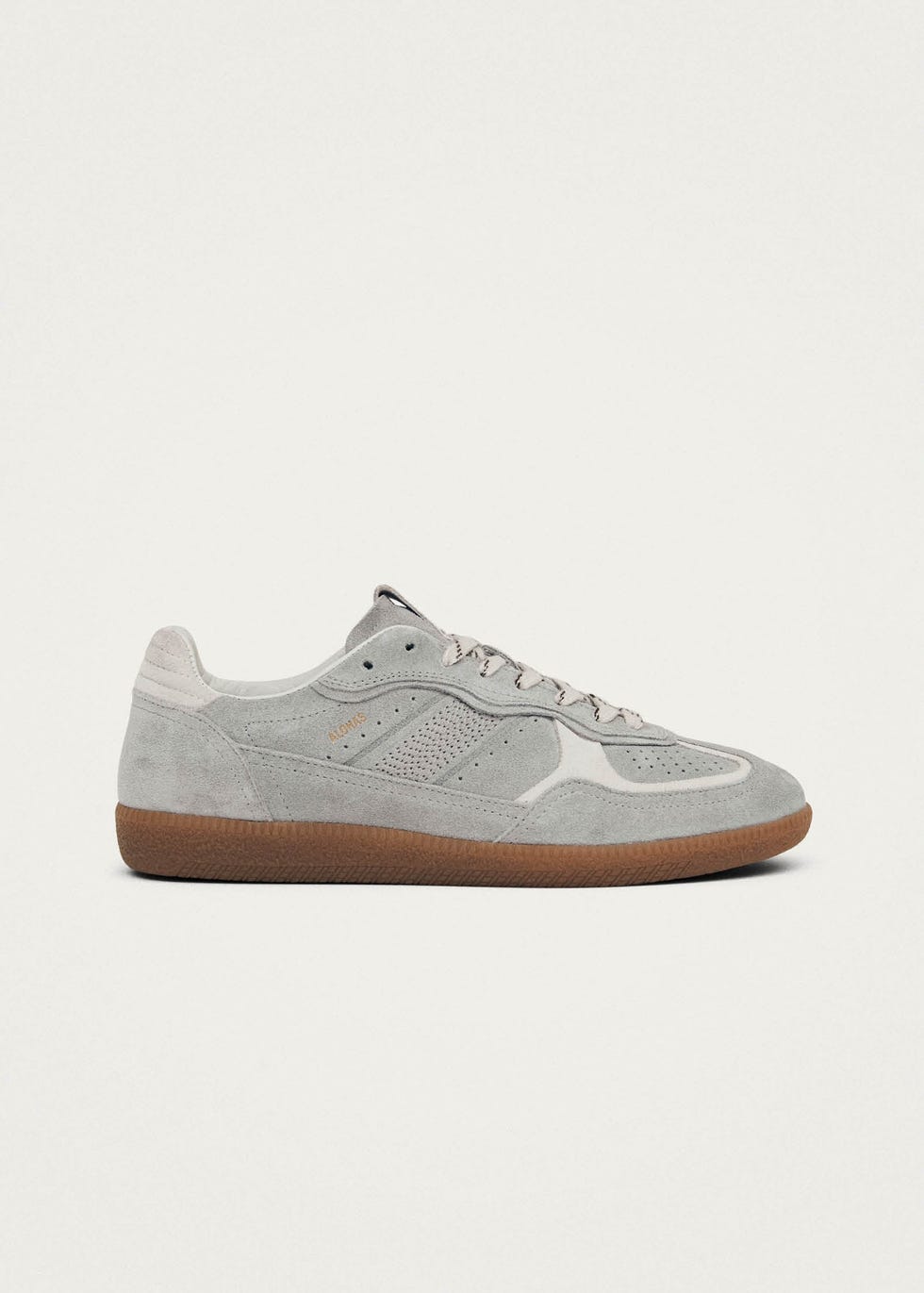 Tb.490 Rife Grey Leather Sneakers