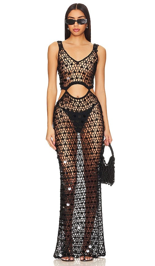 Vestido longo Elena