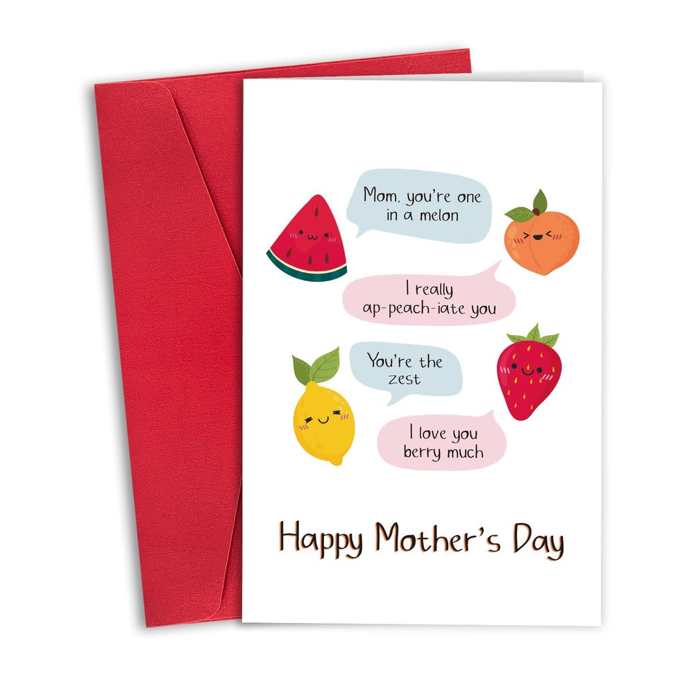 Cute Fruit Pun Mothers Day Card