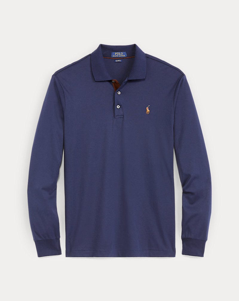 Classic Fit Soft Cotton Polo Shirt