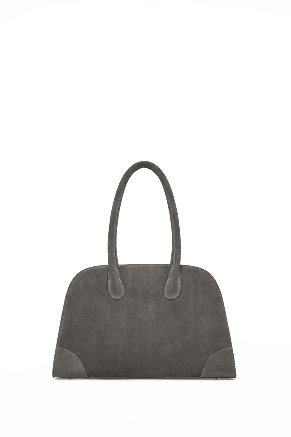 Suede Small Studio Bowling Bag