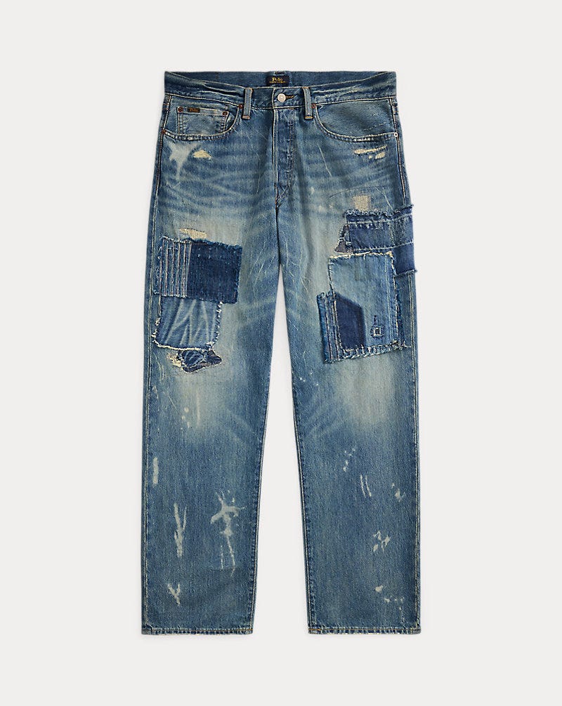 Vintage Classic Distressed Jean