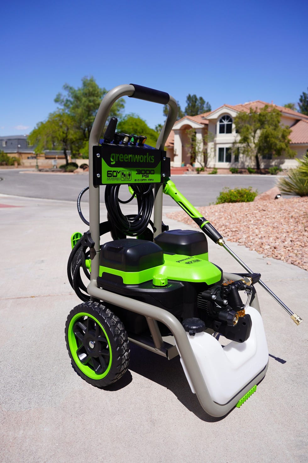 Hybrid 60V Electric Pressure Washer
