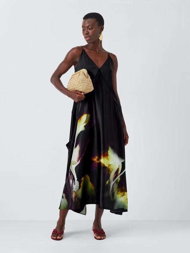 Editions Sleeveless Silk Maxi Dress