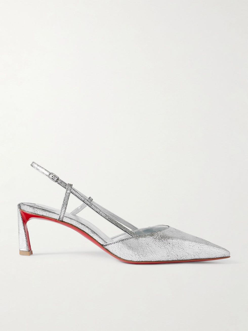 Silver Slingbacks