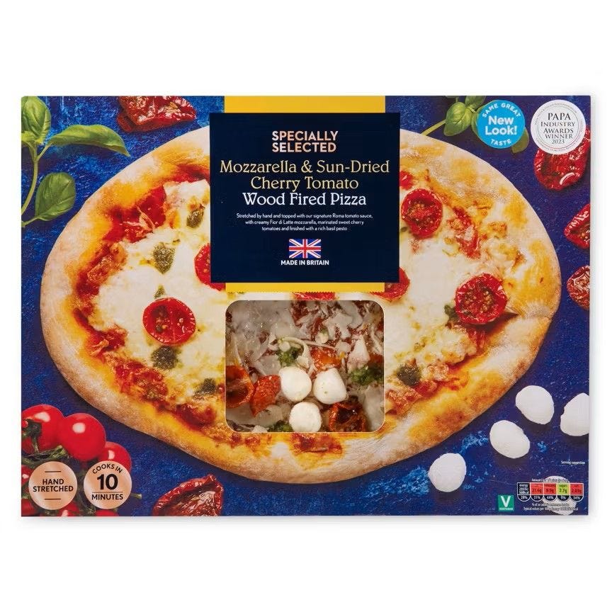 Specially Selected Mozzarella & Sun-Dried Cherry Tomato 485g