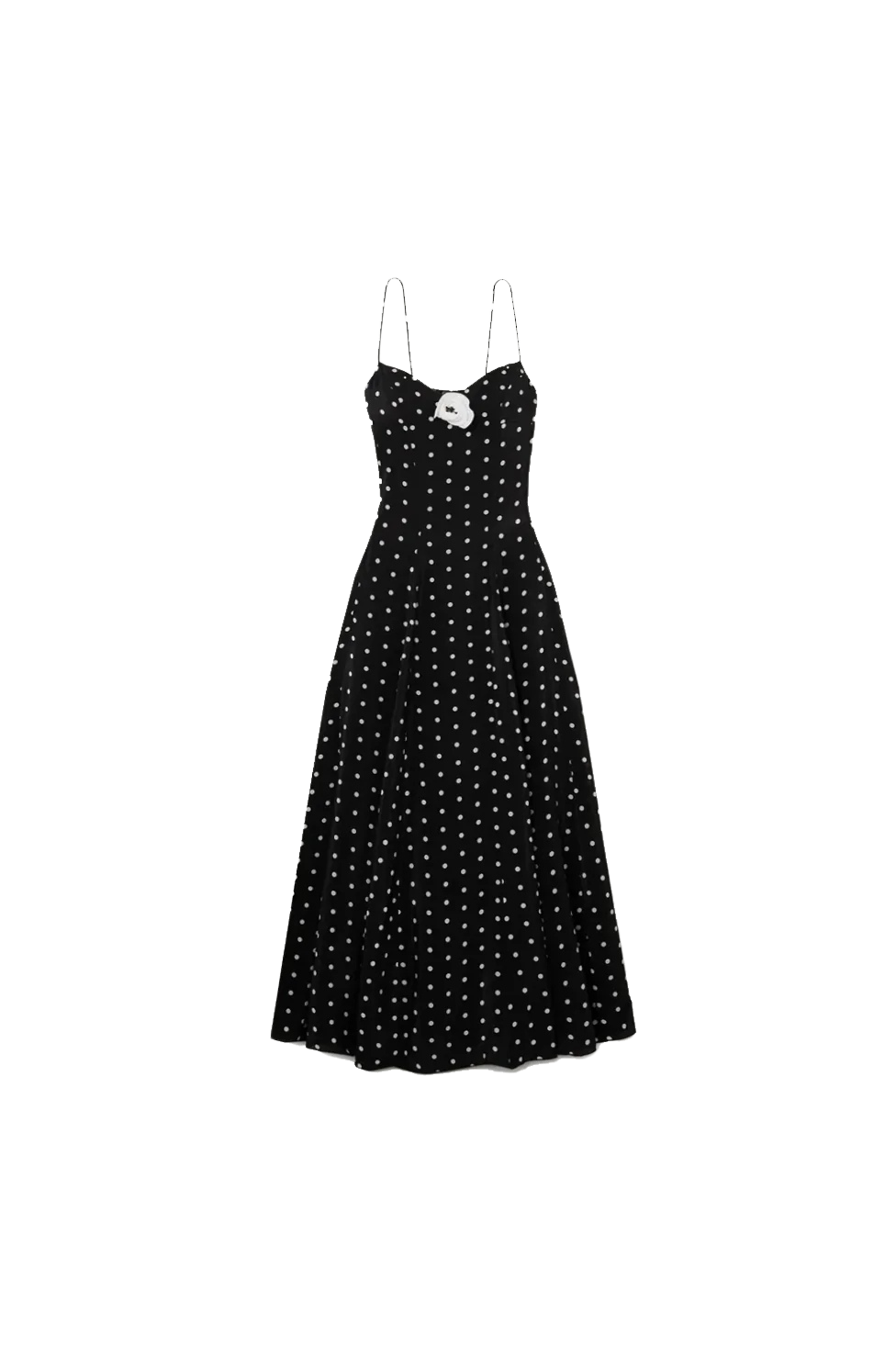 The black dress (and polka dots)