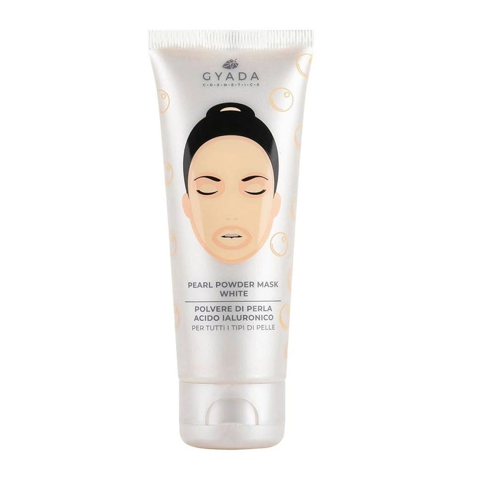 Pearl Powder Mask - White