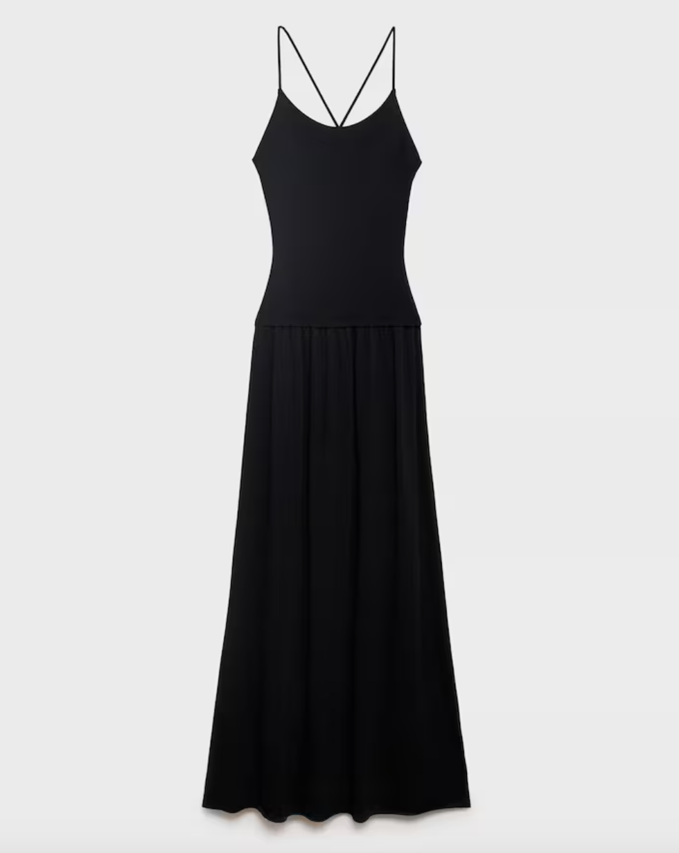 Cross -back dress