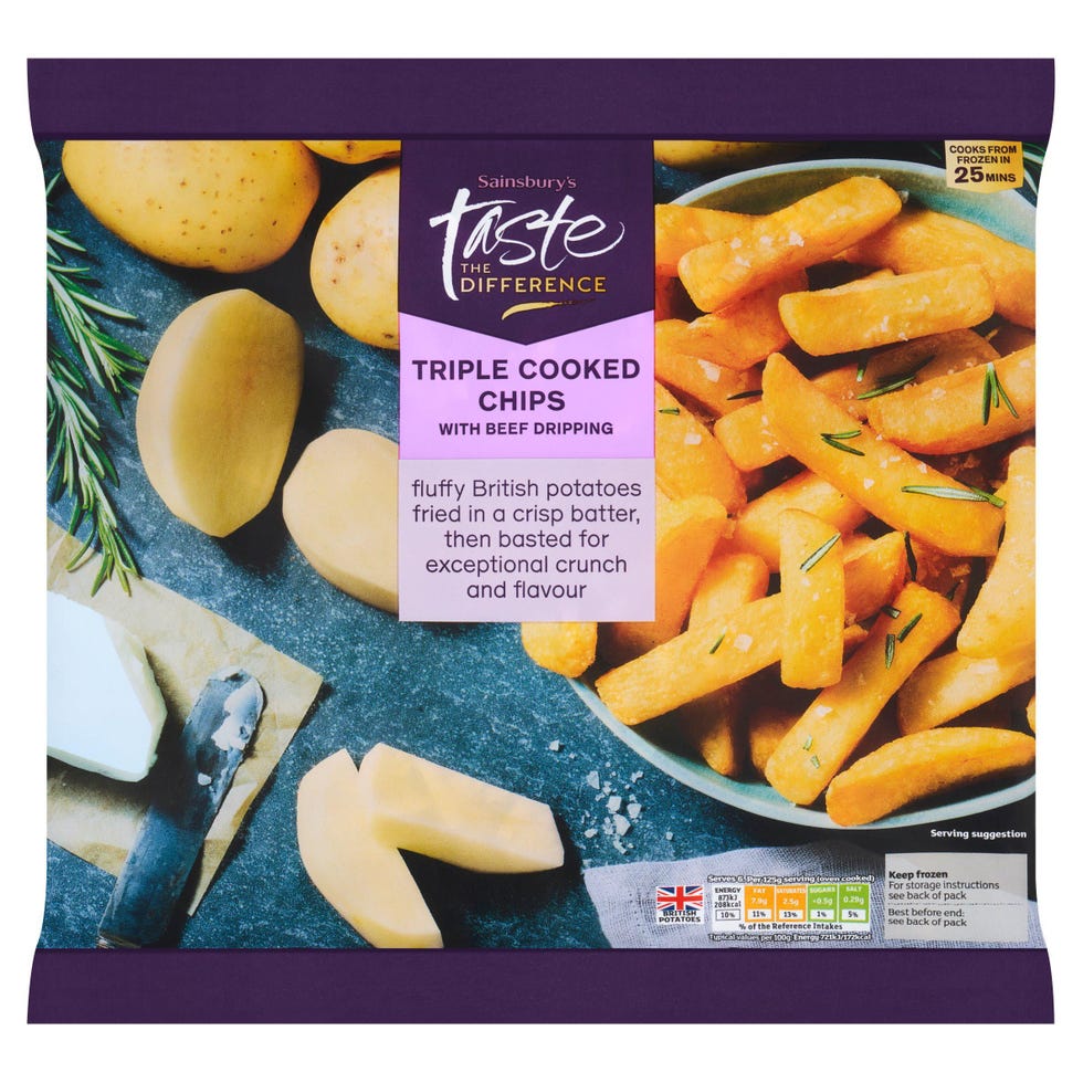 Taste the Difference Triple Cooked Chips 750g