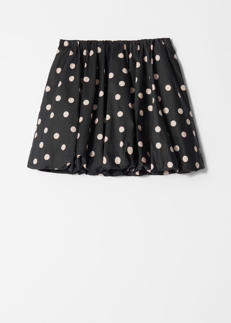 Bubble mini skirt