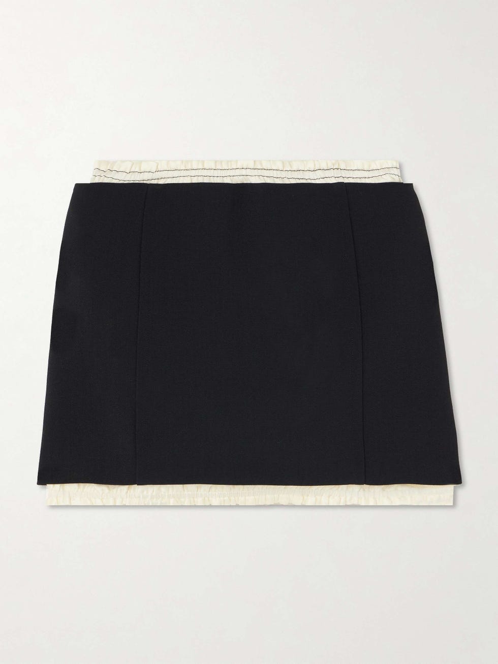 Over -shy, with satin with satin miniracch