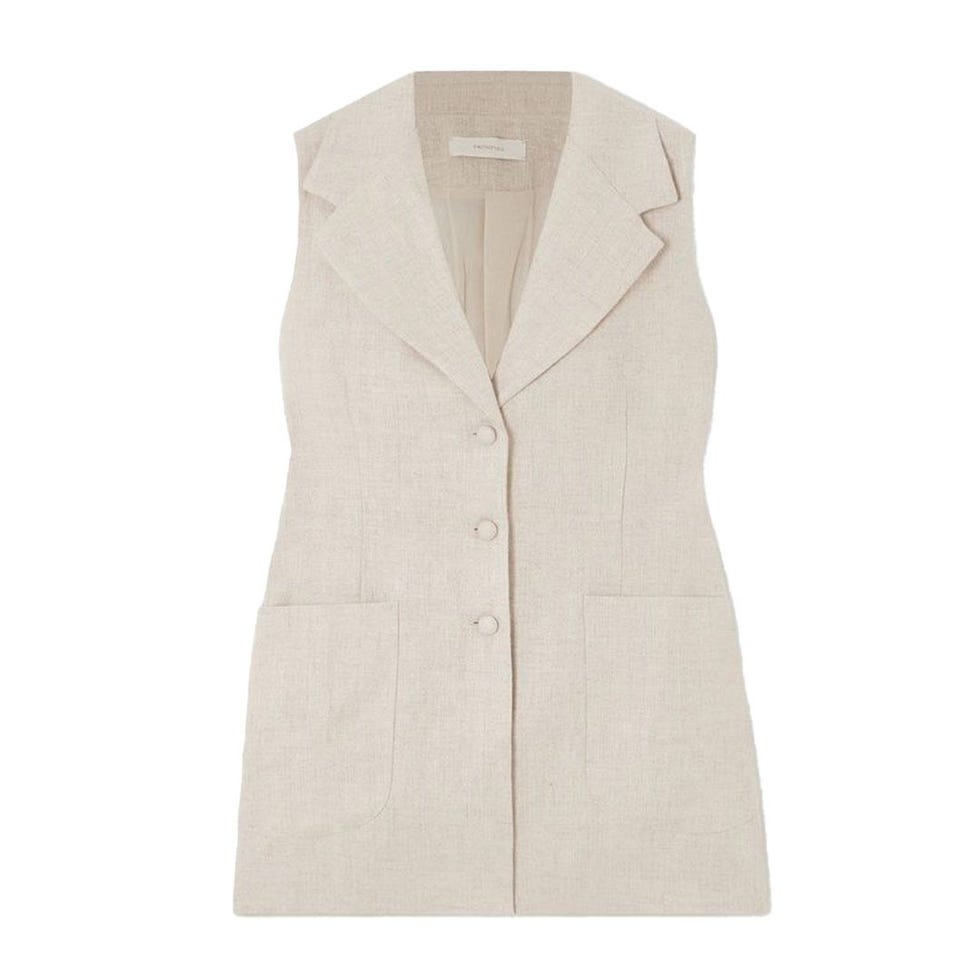Josette Linen Vest