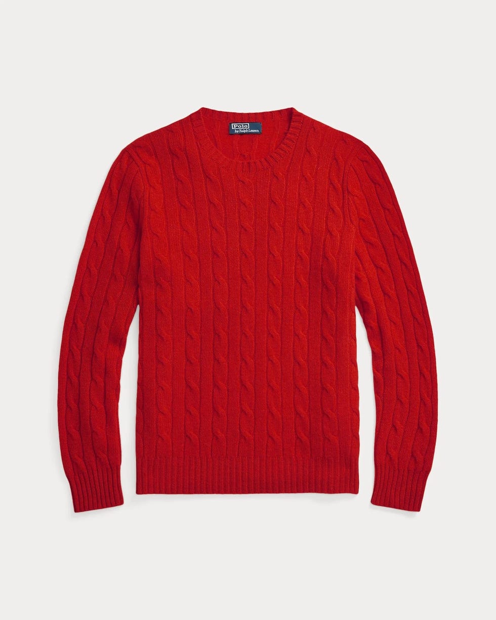 The Iconic Cable-Knit Cashmere Sweater