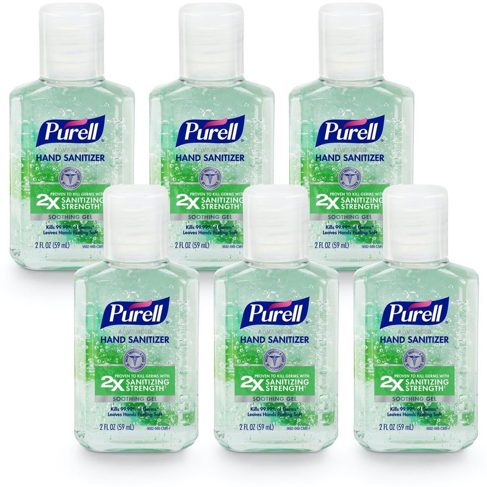 Advanced Hand Sanitizer Soothing Gel, 6-Pack
