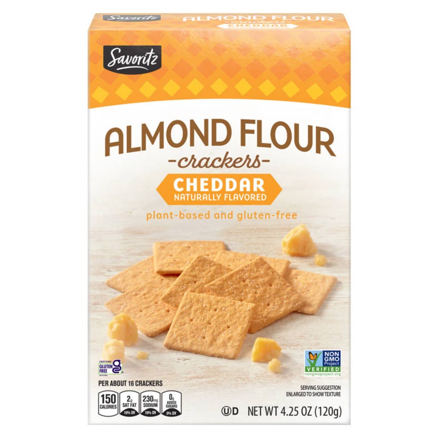 Almond Flour Crackers 