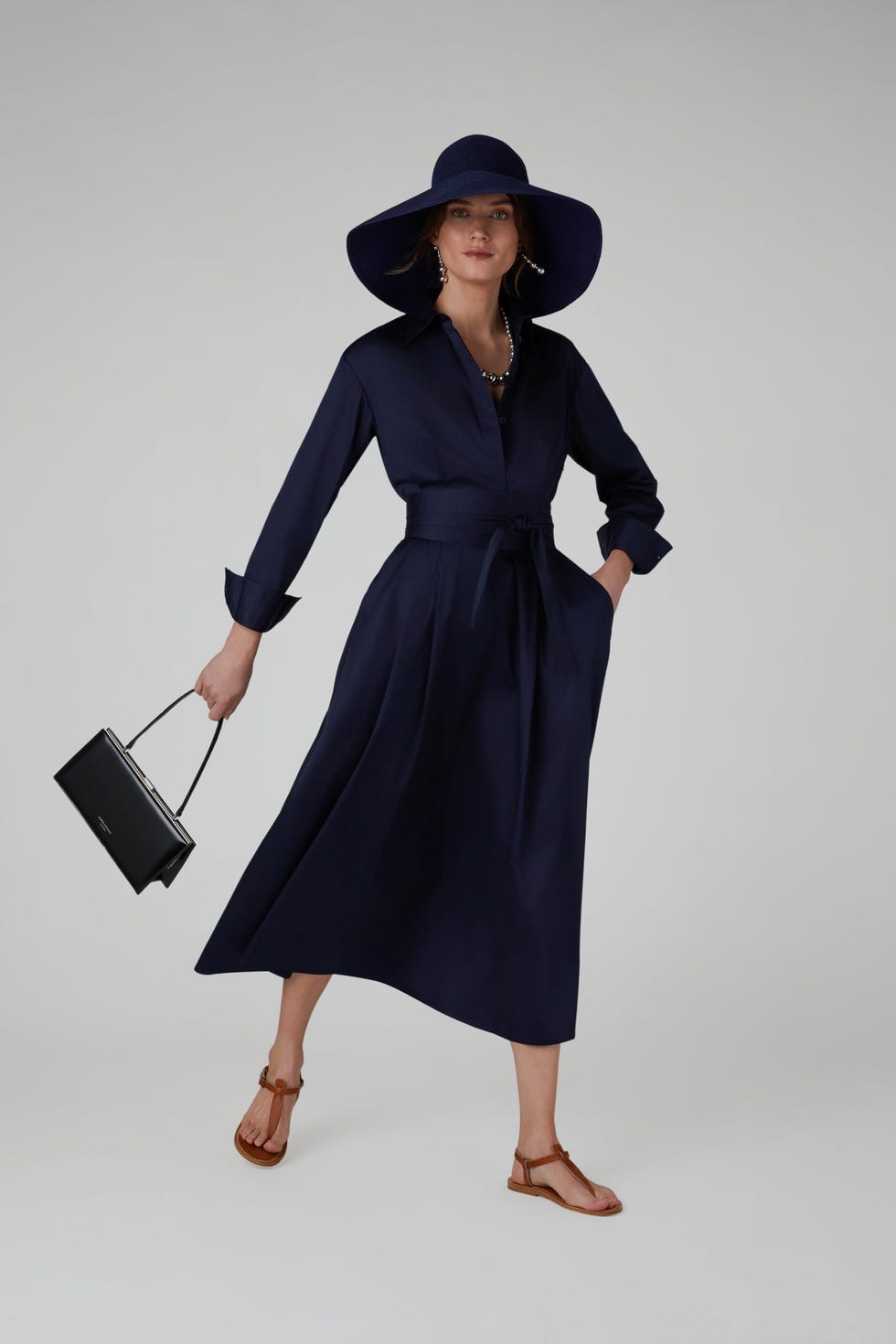 Blythe Full Skirt Shirt Dress