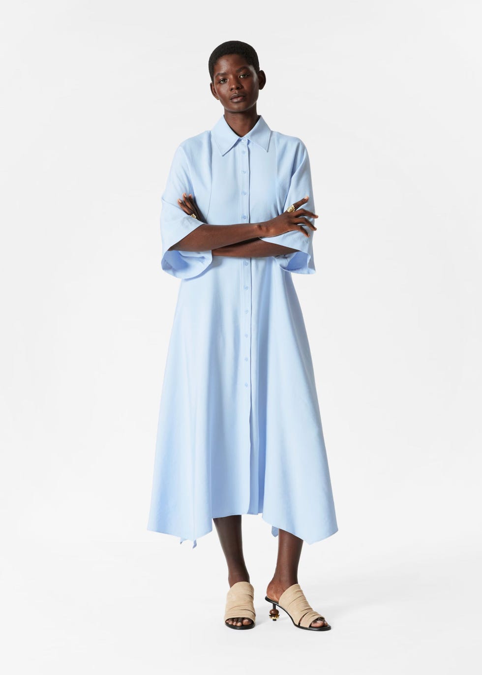 Midi Shirt Dress