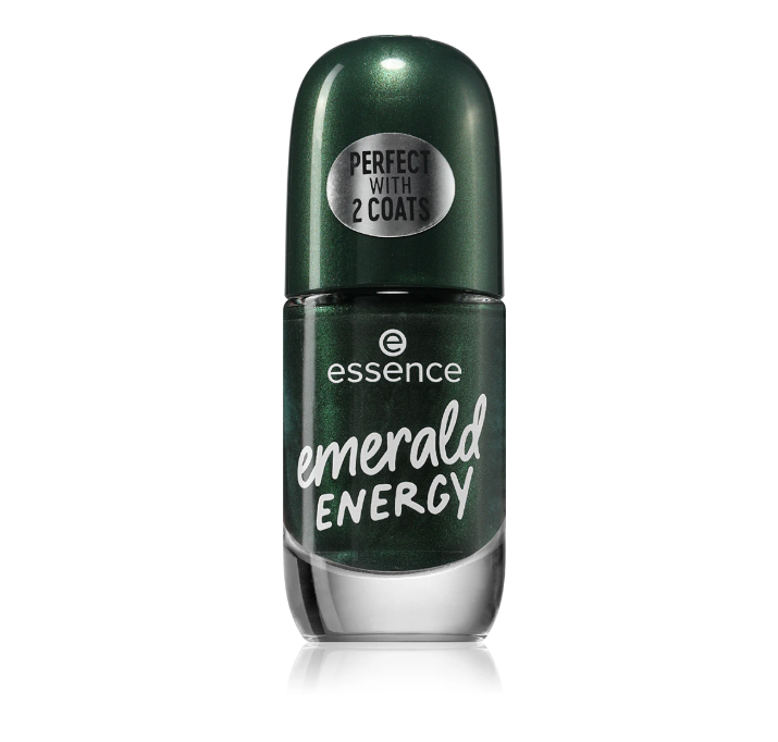 Metallic green enamel