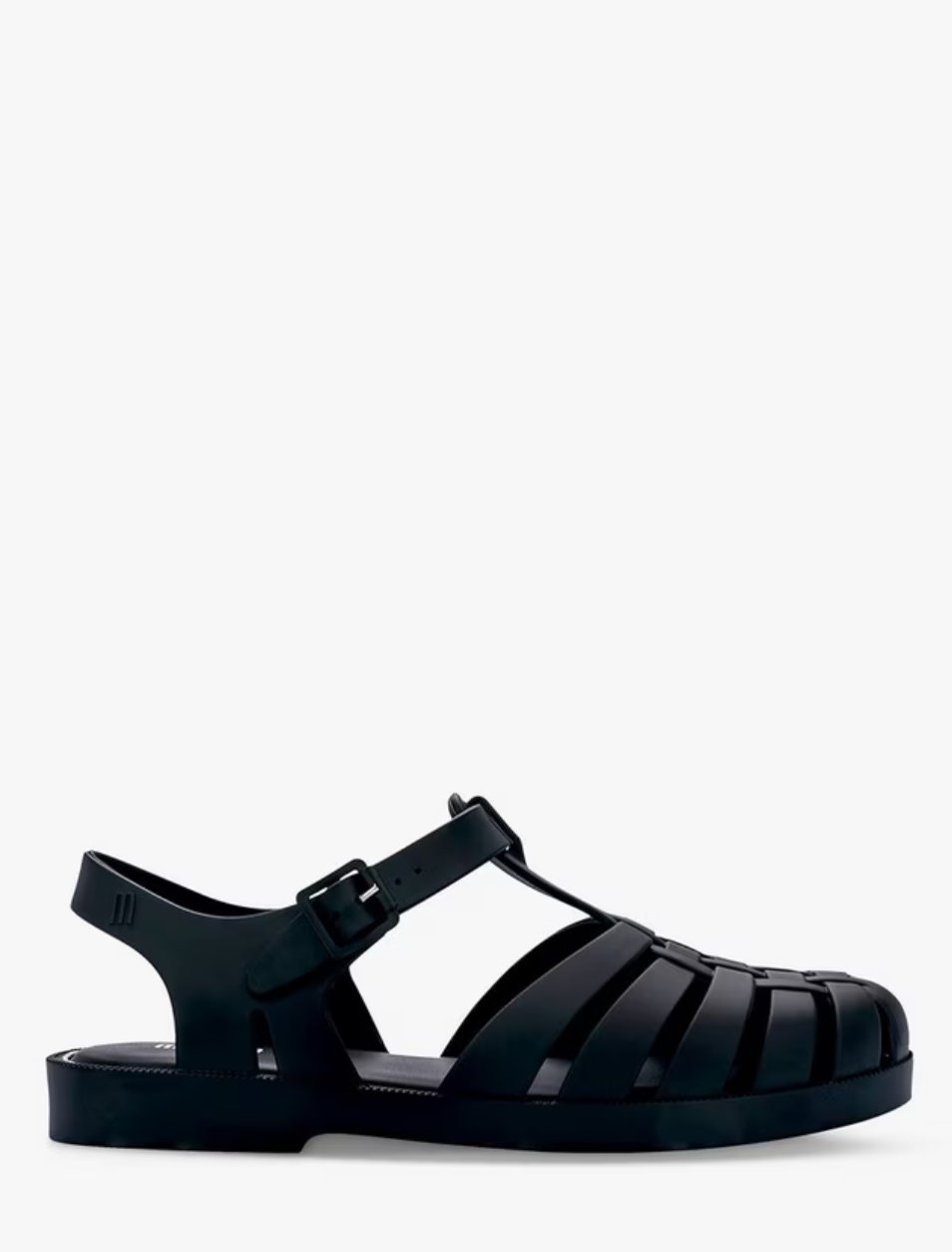 Sandalias de pescador de gelatina de posesión de Melissa negros