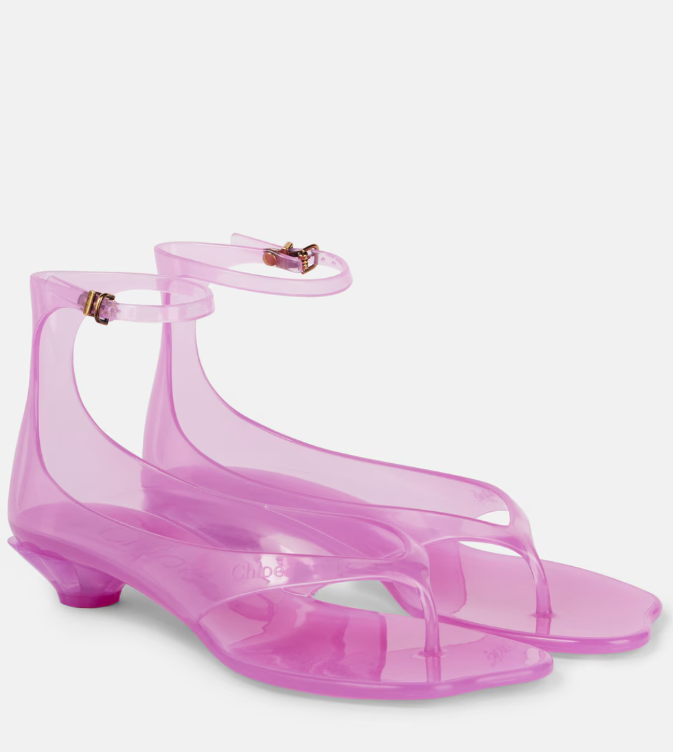 Sandalias de gelatina