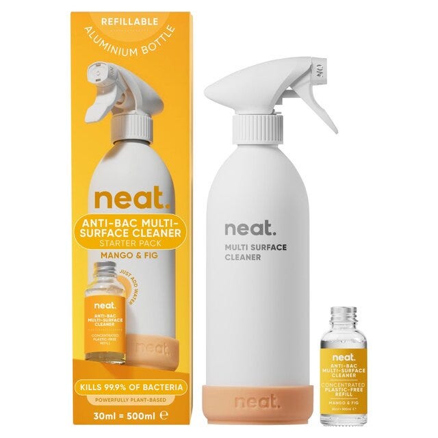 Neat Anti-Bac Multi Surface Refill Starter Pack 