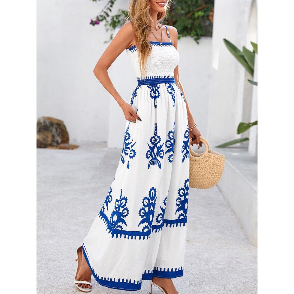 Summer Beach Vacation Maxi Dress