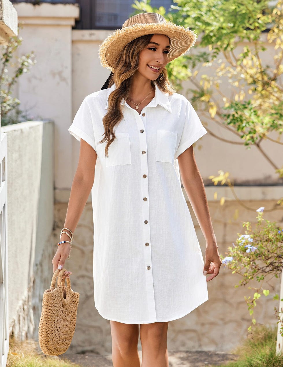 Linen T-Shirt Dress 