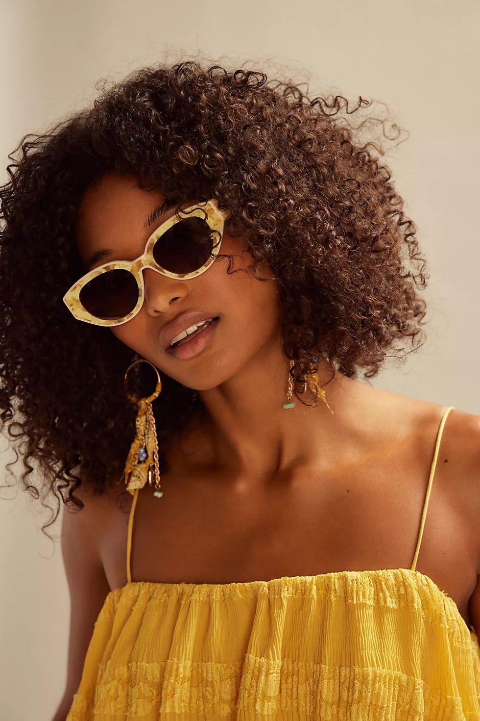 Suki Polarized Cat-Eye Sunglasses
