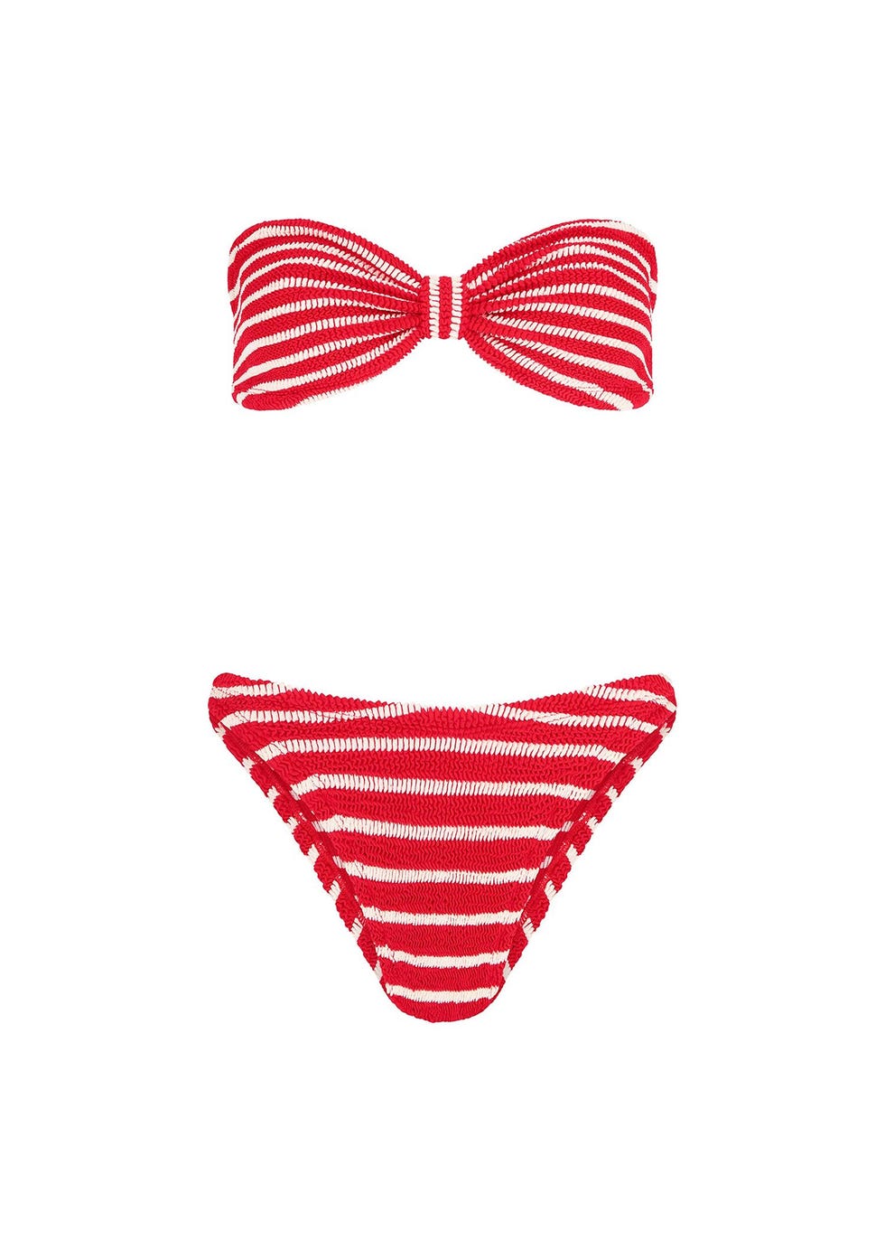 Jean Striped Bikini