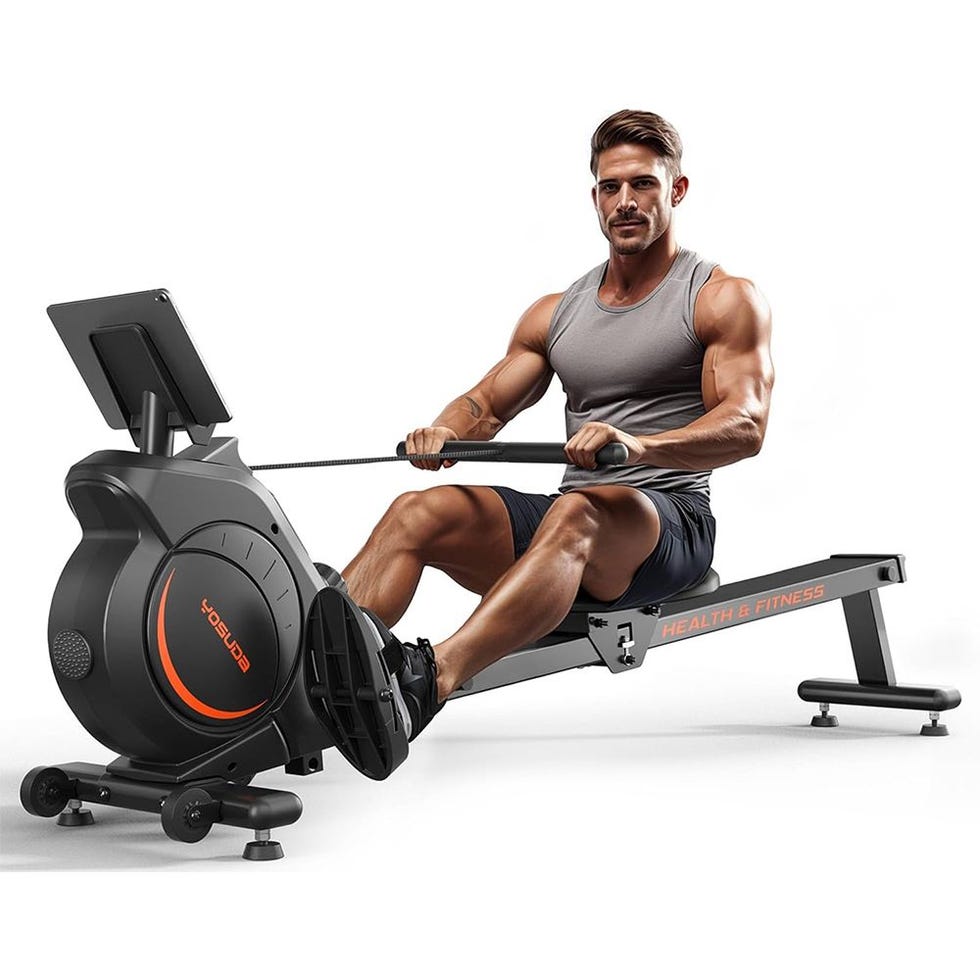 Magnetic/Water Rowing Machine
