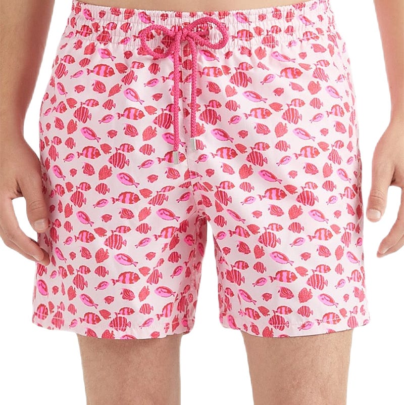Moorea Printed 5.5-Inch Swim Trunks Moorea Printed 5.5-Inch Swim Trunks