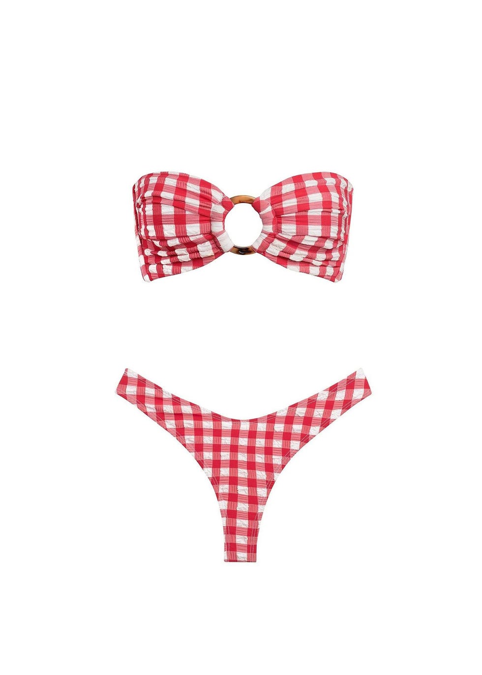Tori Ties Bandeau Bikini Top