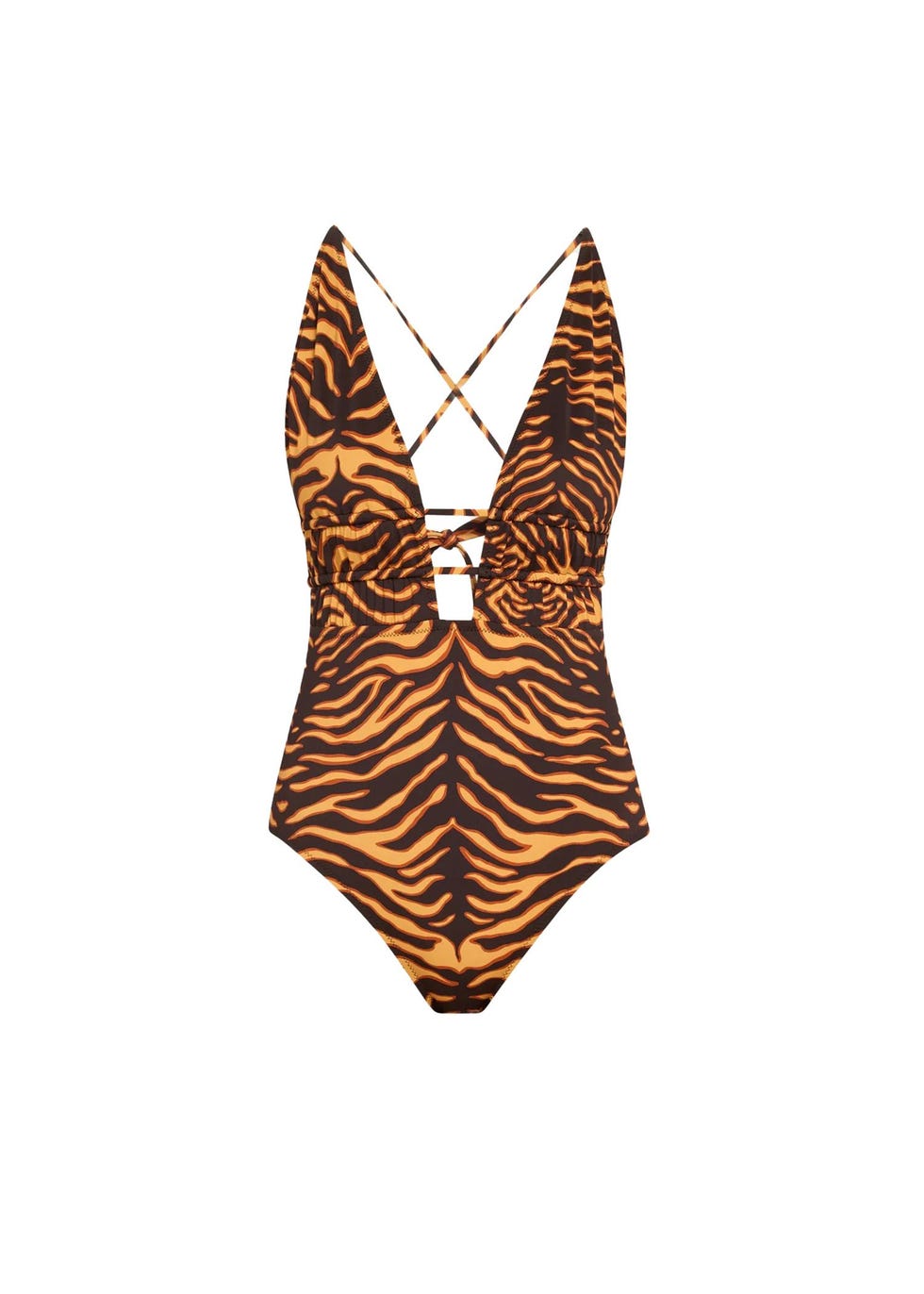 Dioni Plunge One-Piece Swimsuit