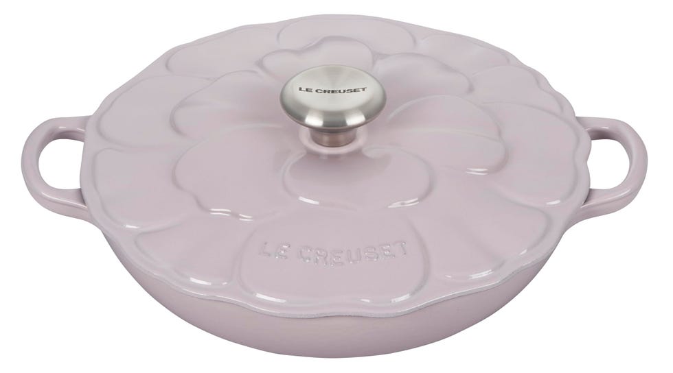 Le Creuset Signature Enameled Cast Iron Petal Braiser