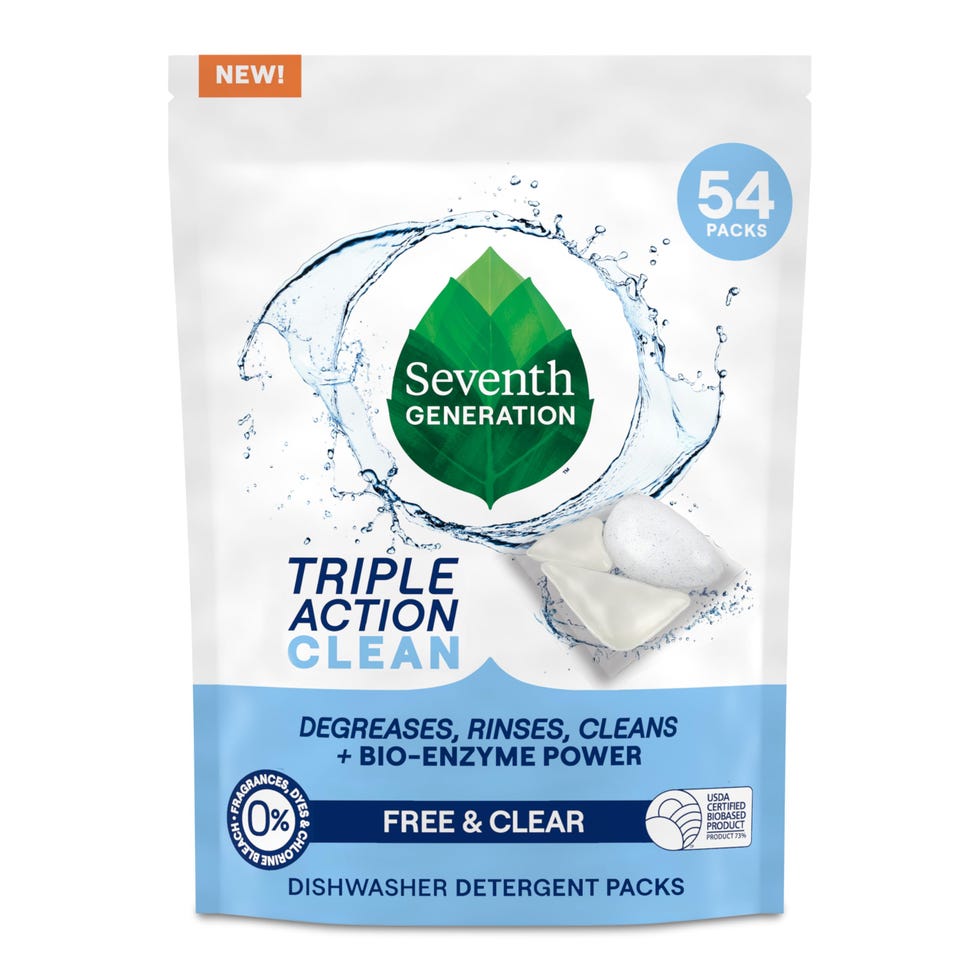 Triple Action Clean Dishwasher Detergent Packs 